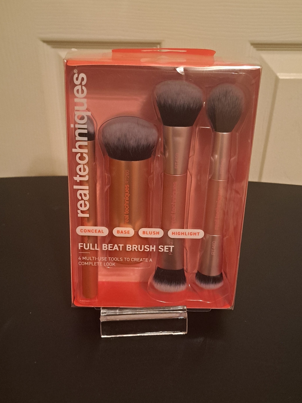 Real Techniques Full Beat Brush Set - Rose NIB
